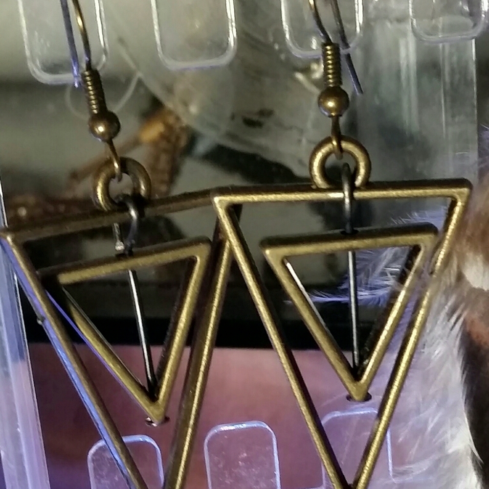 TRIANGLE EARRINGS